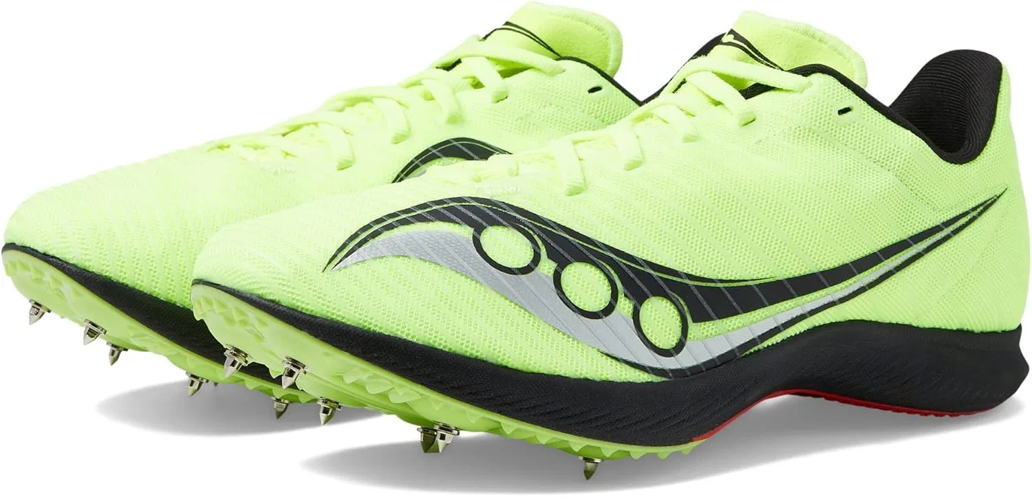 Мужские кроссовки Saucony Velocity MP, Lemon Black — фото 2