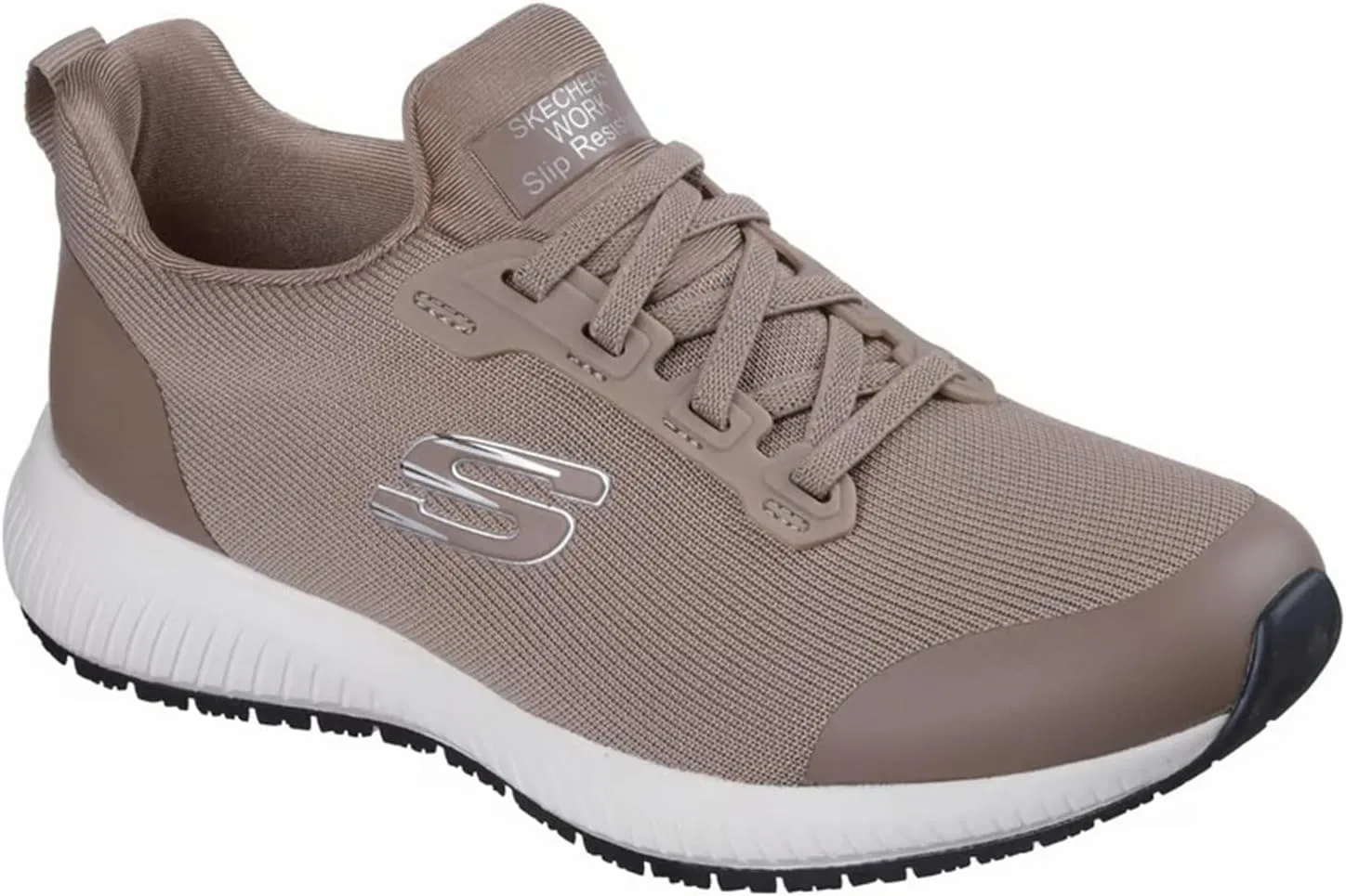 Кроссовки Skechers Women's Squad Sr Trainers, Taupe Flat Knit