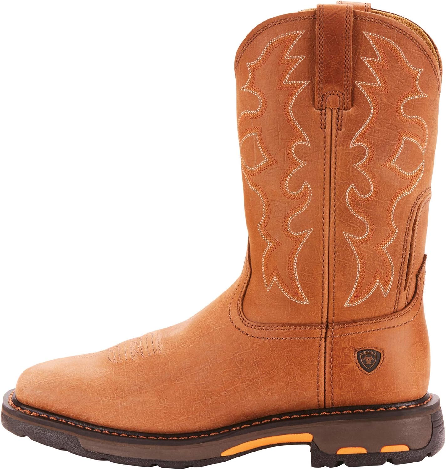 Мужские ботинки ARIAT Groundbreaker с широким носком и стальной защитой H2O, Dark Earth — фото 3