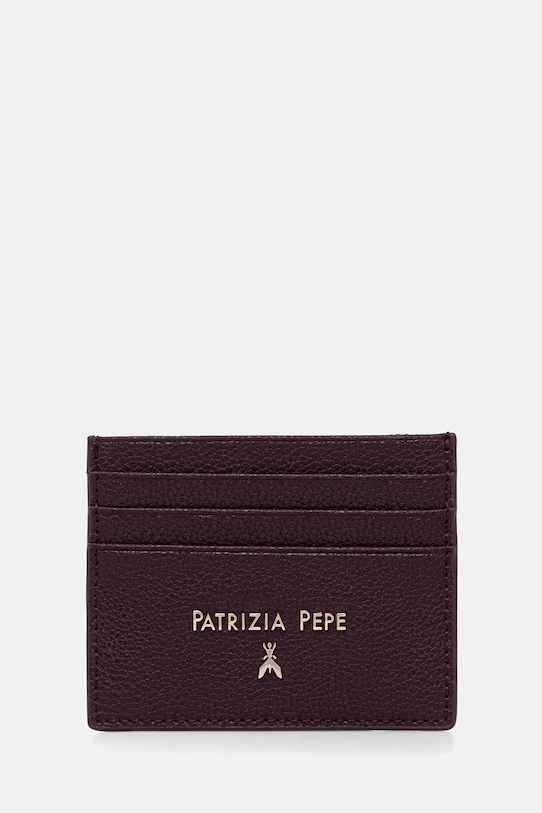 

Кожаный чехол для карт Patrizia Pepe, фиолетовый