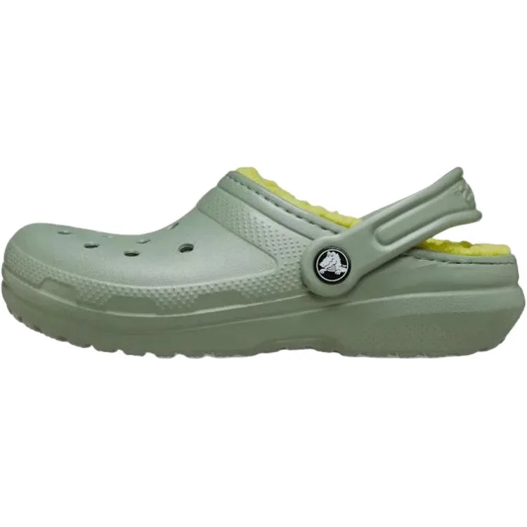 Классические водонепроницаемые сандалии-клоги для детей Crocs, зеленый