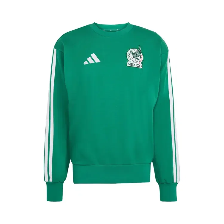 Толстовка Adidas Mexico DNA Crew Sweat, зеленый