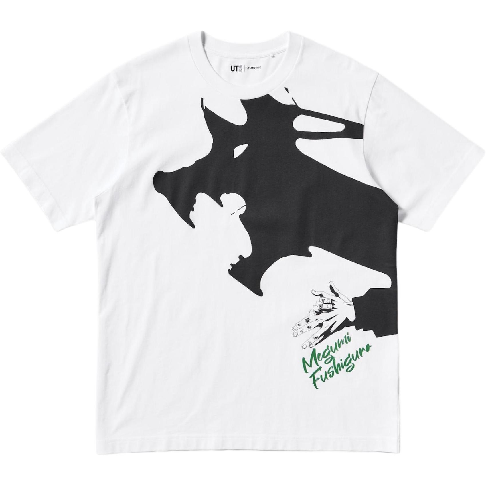 

UNIQLO Футболка X Spell Fight Co titled Series Unisex White, Белый, UNIQLO Футболка X Spell Fight Co titled Series Unisex White