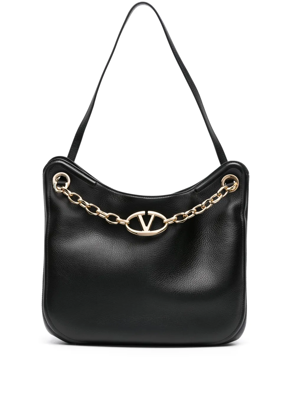 

Сумка на плечо с цепочкой и логотипом VLogo Signature VALENTINO GARAVANI, черный