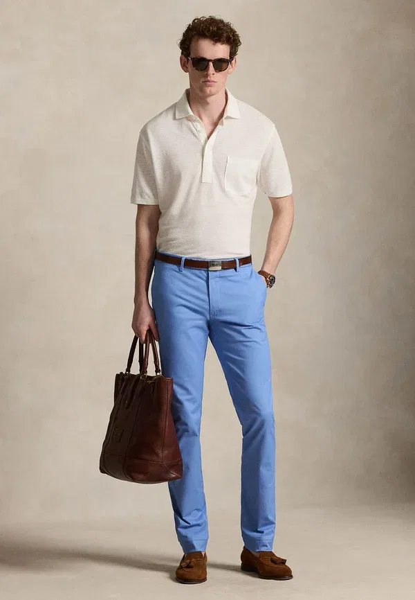 Брюки чинос Polo Ralph Lauren, бристольский синий — фото 2