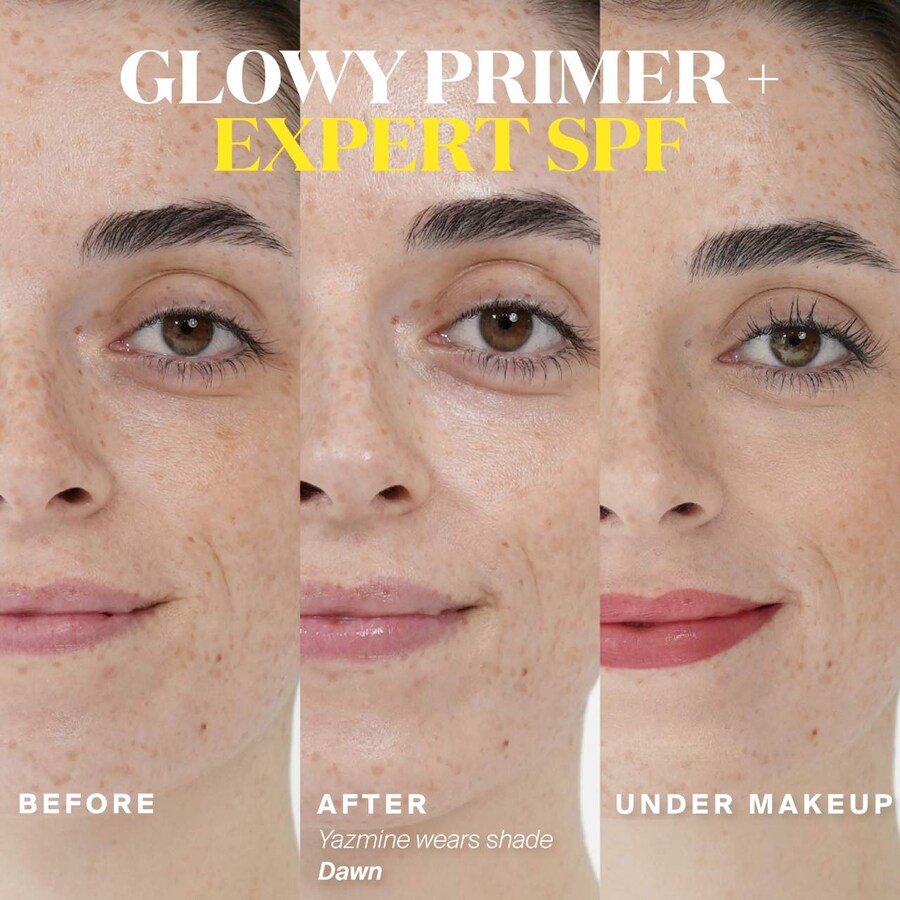Солнцезащитный крем Glowscreen SPF 40 с гиалуроновой кислотой и ниацинамидом Supergoop!, 1.7 oz Dawn /50 mL - pink pearl — фото 4