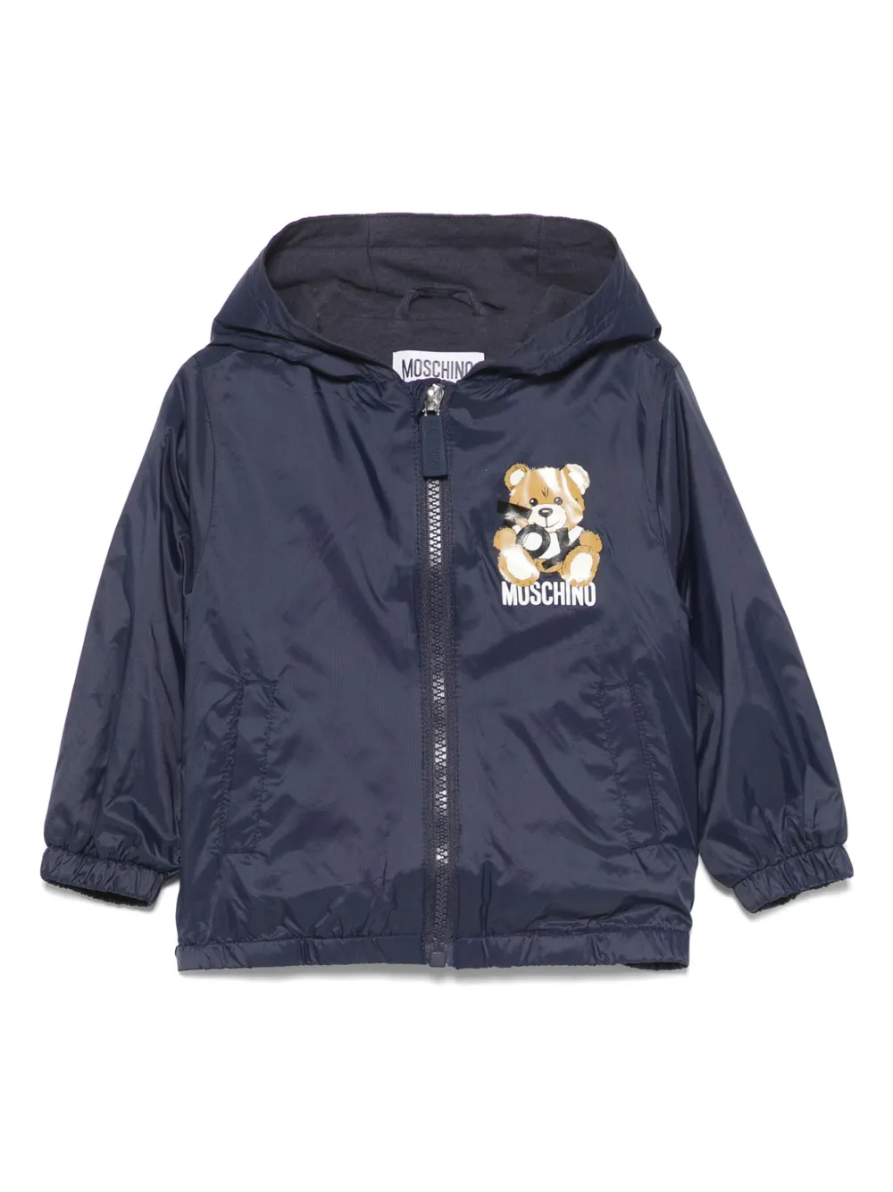 

Куртка с принтом Teddy Bear Moschino Kids, синий