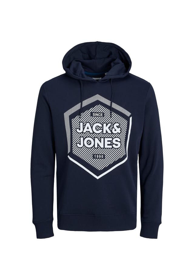 

Толстовка с капюшоном Hoodie Stone Jack & Jones, синий