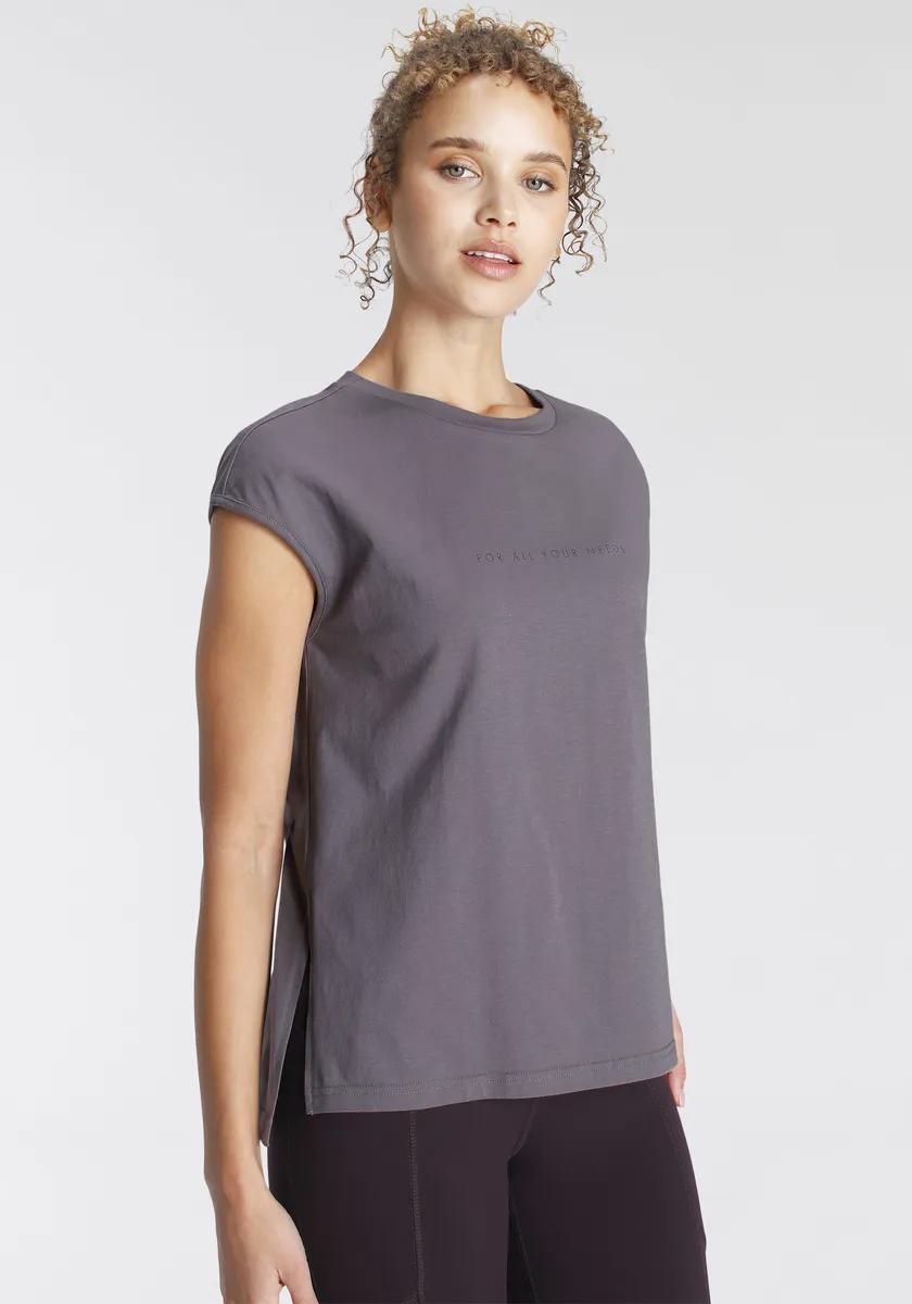 

Футболка FAYN SPORTS "Slit Tee", фиолетовый