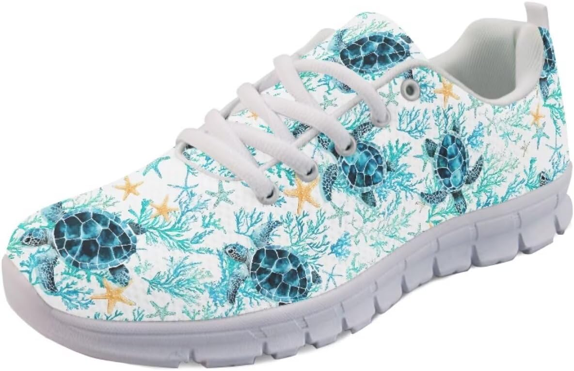 

Кроссовки Forchrinse для женщин и мужчин, дышащие, с сеткой, на шнуровке, для прогулок, бега и тенниса, синий