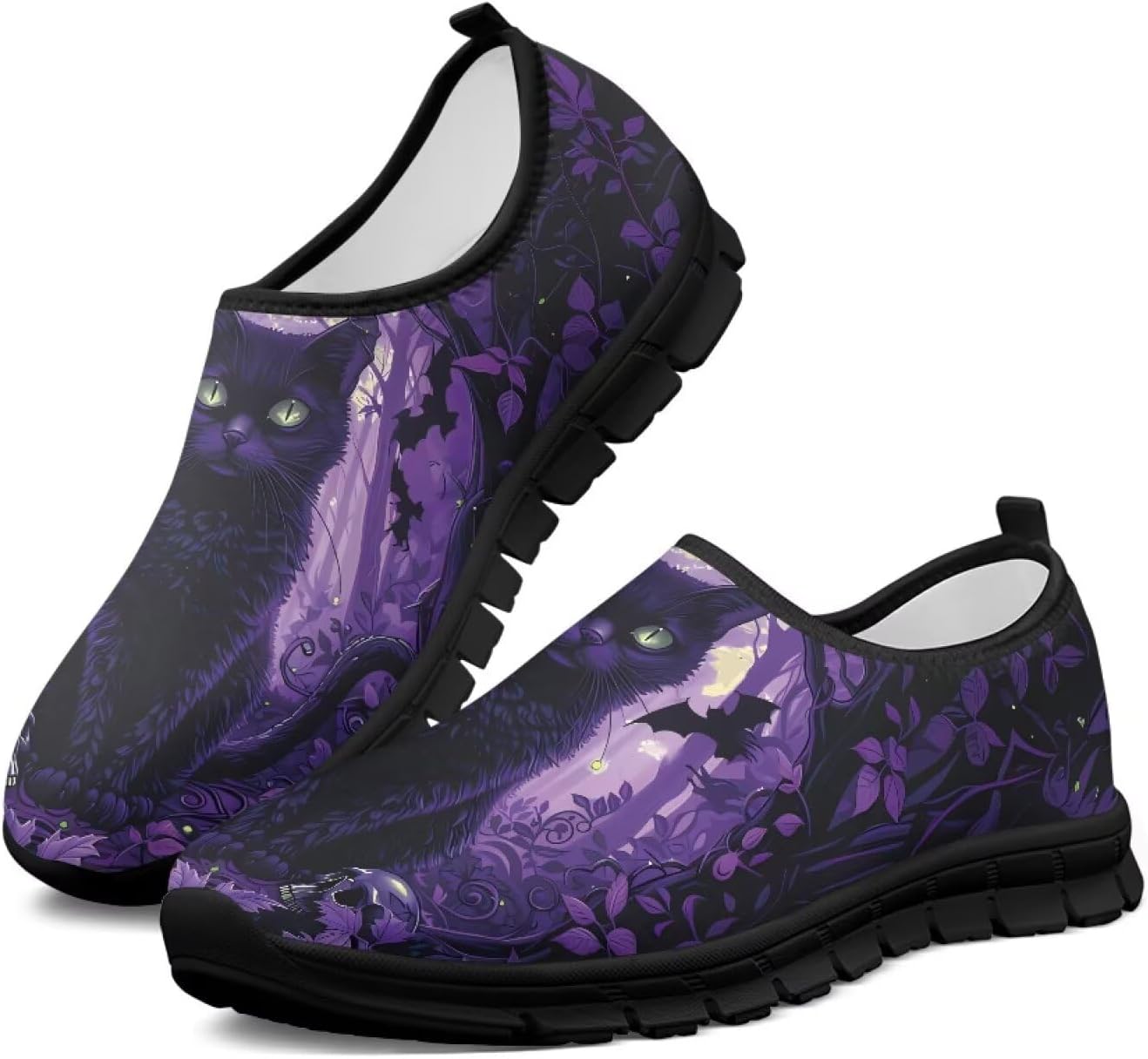 

Женские теннисные кроссовки Удобные противоскользящие спортивные для ходьбы, занятий в тренажерном зале, бега, повседневные модные кроссовки Chririnla, черный