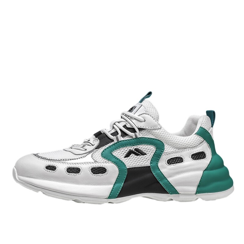 

Кроссовки мужские Lifestyle Shoes Men Low-Top Kolumb, белый/зеленый