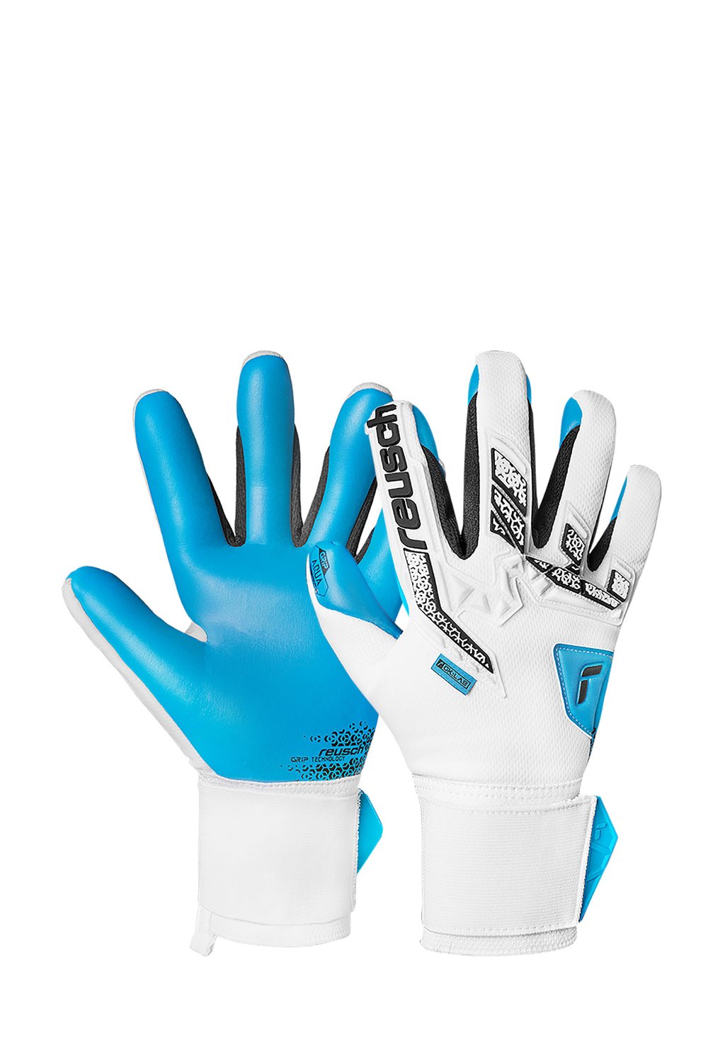

Вратарские перчатки ATTRAKT FREEGEL - Gloves Reusch, белый