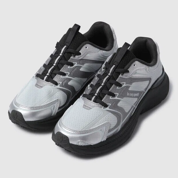 Мужские серебристые кроссовки Nautilus Dune от Le Coq Sportif — фото 2