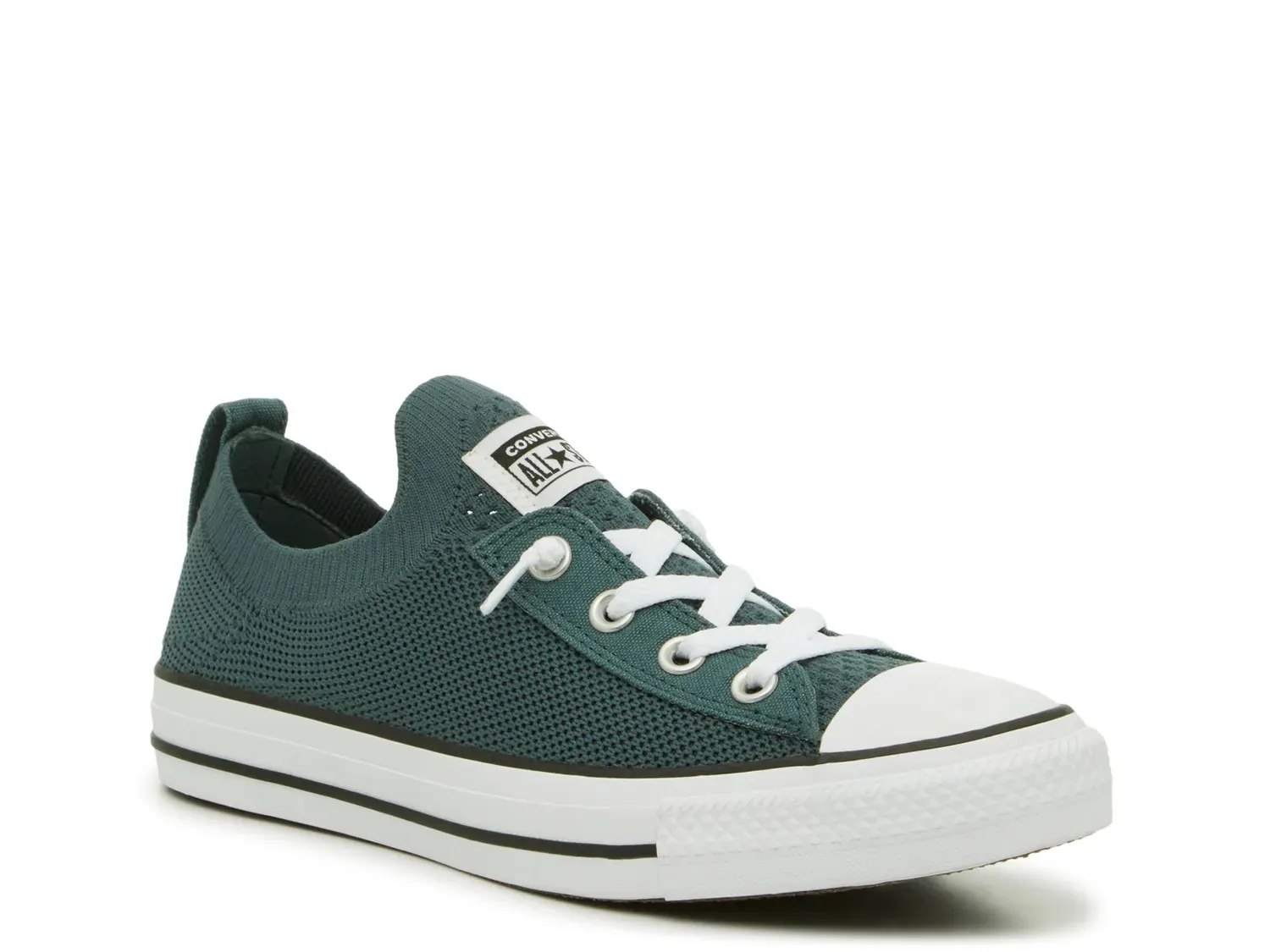 Кроссовки Converse Chuck Taylor All Star Shoreline Knit Slip-On Sneaker - женские, темно-зеленые