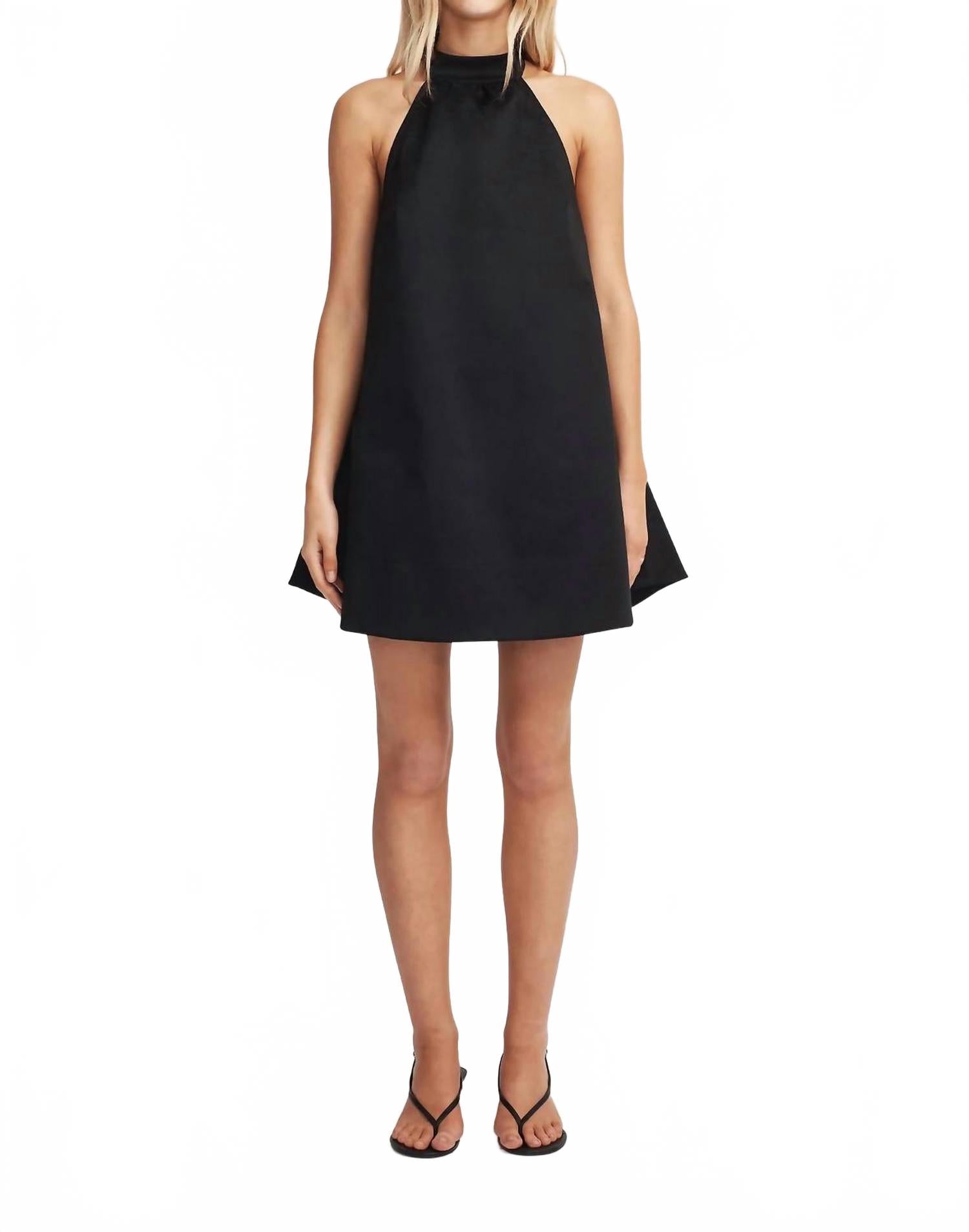 

Келси Мини-платье в черном цвете Hansen & Gretel