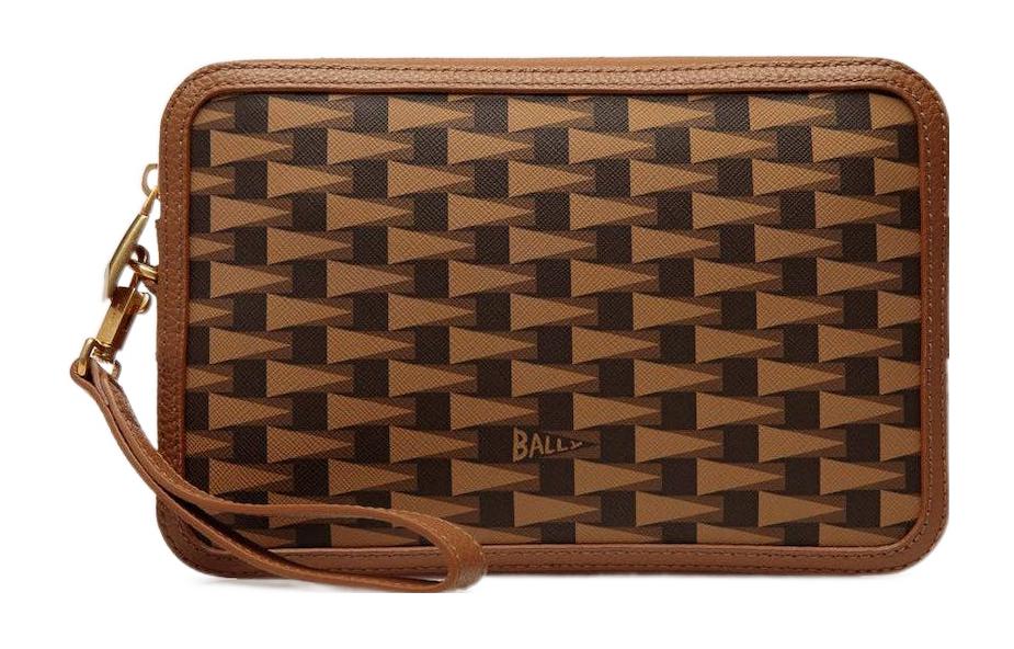 

Кожаная сумка-клатч Pennant BALLY