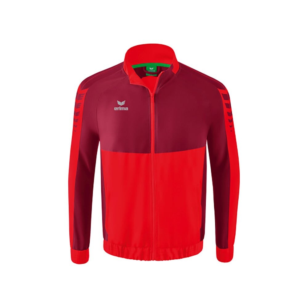 

Толстовка Erima Six Wings Presentation Full Zip, красный