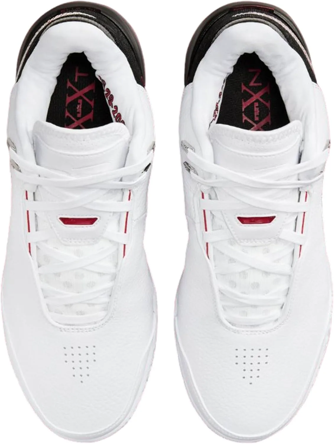 Мужские баскетбольные кроссовки Nike Lebron NXXT Gen AMPD, металлик серебристый — фото 3