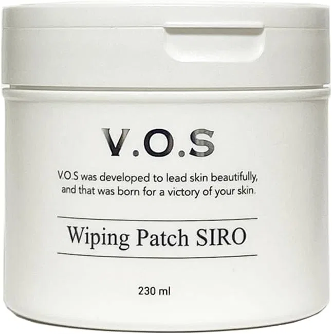 Набор для ухода за кожей VOS Wiping Patch Black Lotion Pad 220 мл 80 шт + Euglena Goddess 90 таблеток