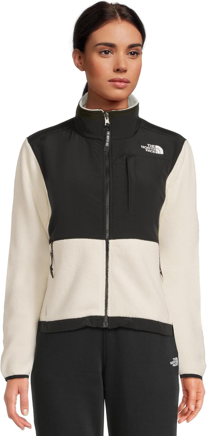 

The North Face Женская куртка Denali в винтажном стиле, White Dune/Tnf Black
