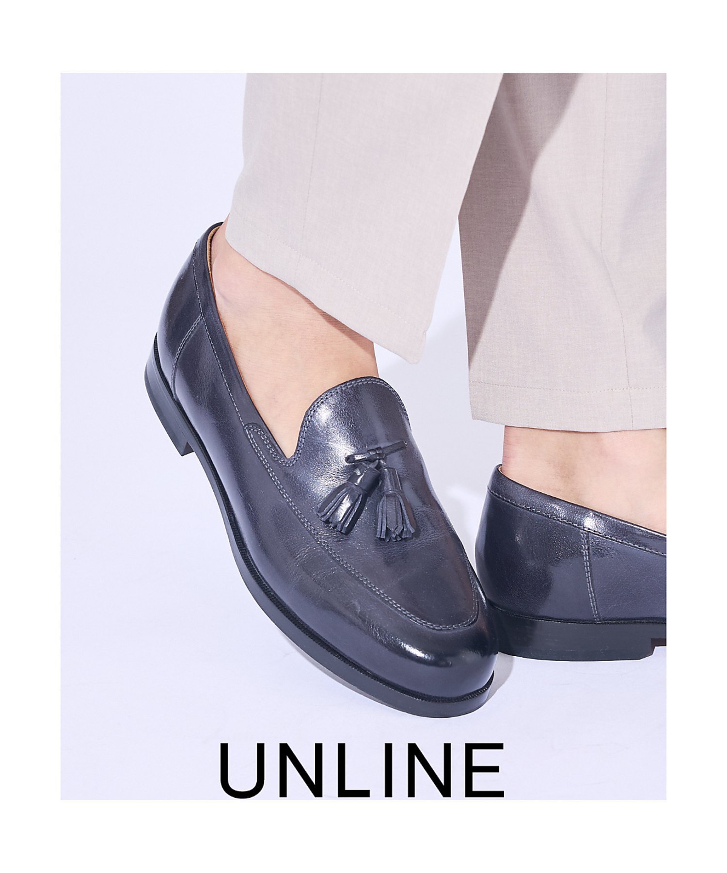 Кожаные лоферы с кисточками AlfredoBANNISTER, Navy