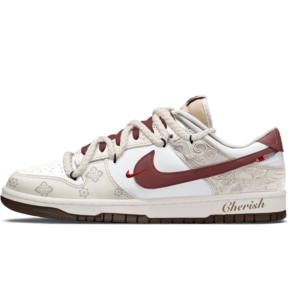 

Nike Dunk Pegasus Pack Van Gogh Genesis, North Carolina Bubble Low top Skateboard Shoes мужские бежево-красные