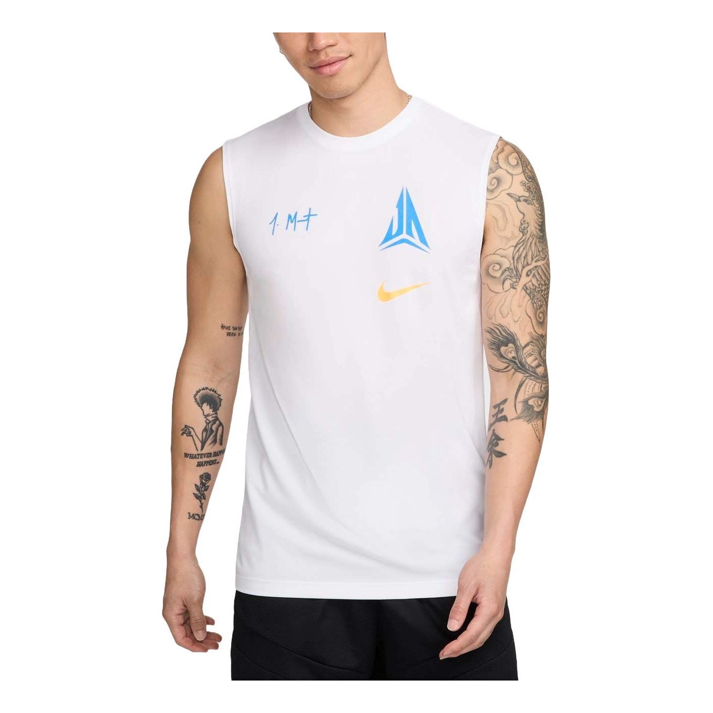 

Спортивный топ Nike Dri-FIT JA Basketball Tank Asia Sizing 'White' FV8401-100, белый