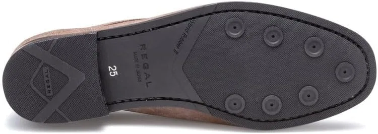 Лоферы мужские REGAL Penny Loafer, бежевый замшевый — фото 4
