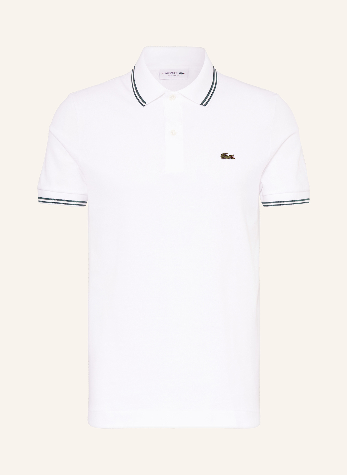 

Рубашка-Поло из пике, стандартный крой Lacoste, белый