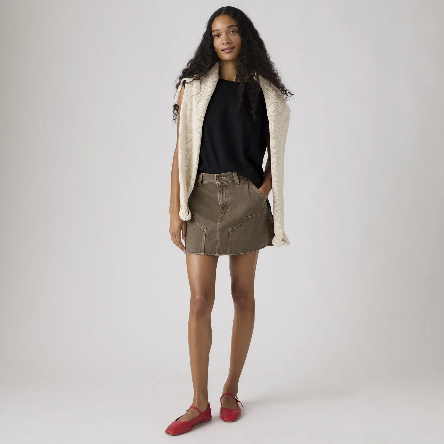 Юбка Icon Utility Levi's, Brown