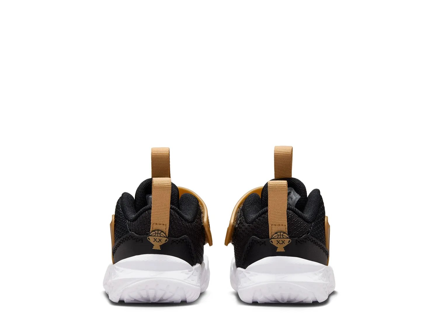 Кроссовки Nike Team Hustle D 12 Sneaker - Kids', черный/черный — фото 2
