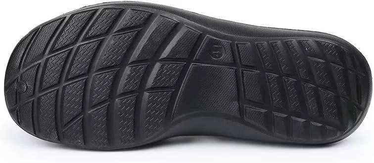 

Мужские легкие спортивные сандалии с закрытым носком для лета, прогулок на пляже и на улице Zonkacen, черный