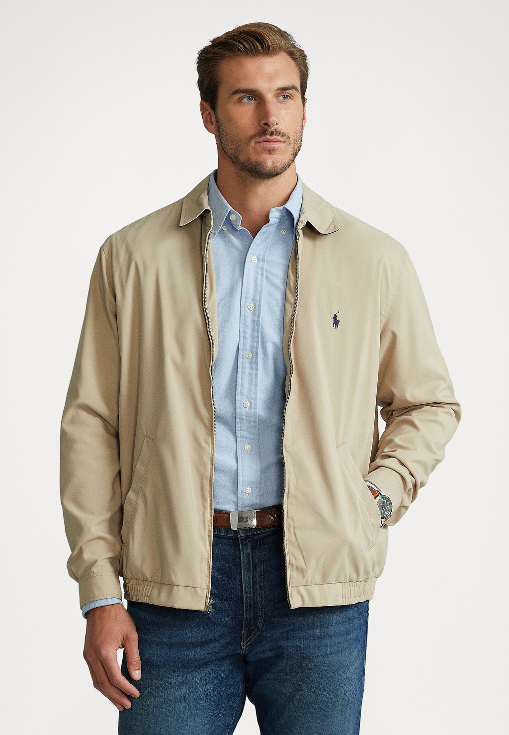 

Легкая куртка Polo Ralph Lauren BI-SWING JACKET, цвет Khaki, Серый, Легкая куртка Polo Ralph Lauren BI-SWING JACKET, цвет Khaki