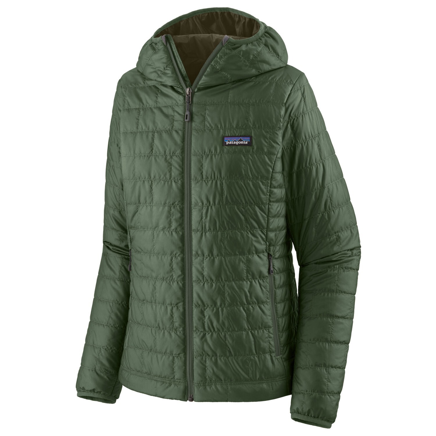 

Куртка из синтетического волокна Patagonia Nano Puff Hoody, цвет Torrey Pine Green
