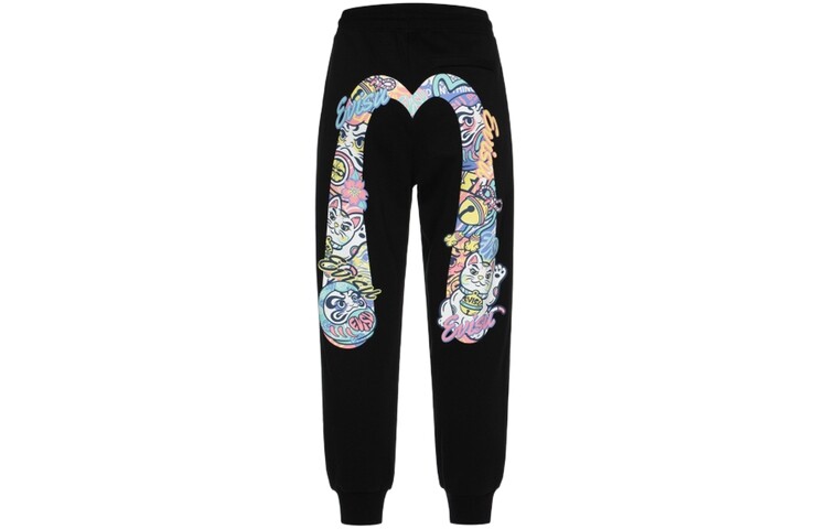 

Повседневные брюки женские черные Evisu