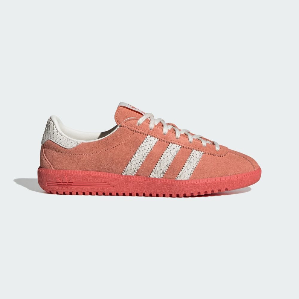 

Кроссовки Adidas Bermuda, цвет Wonder Gray/Preloved Scarlet/Cloud White