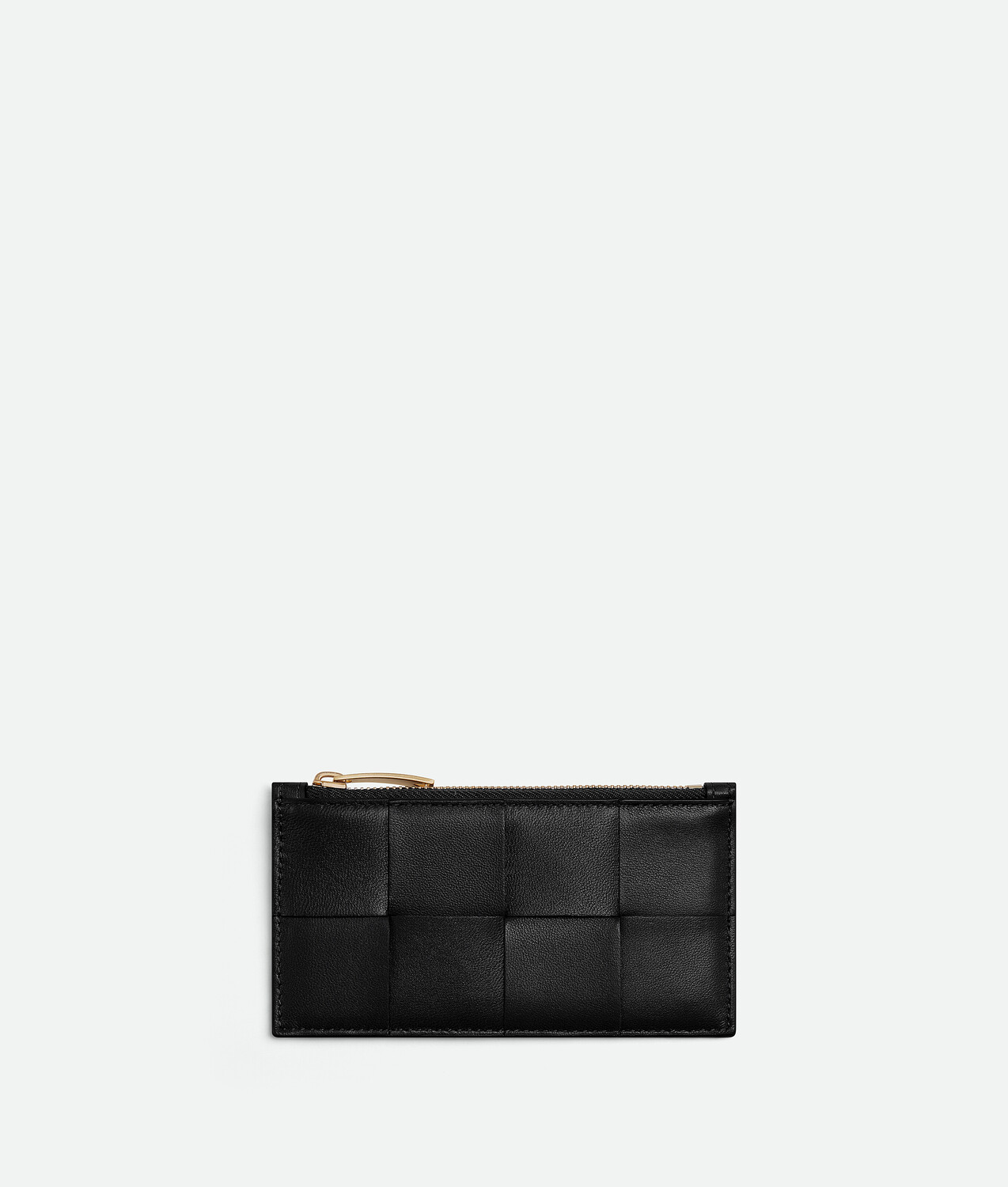 

Карман для карт на молнии Bottega Veneta, черный