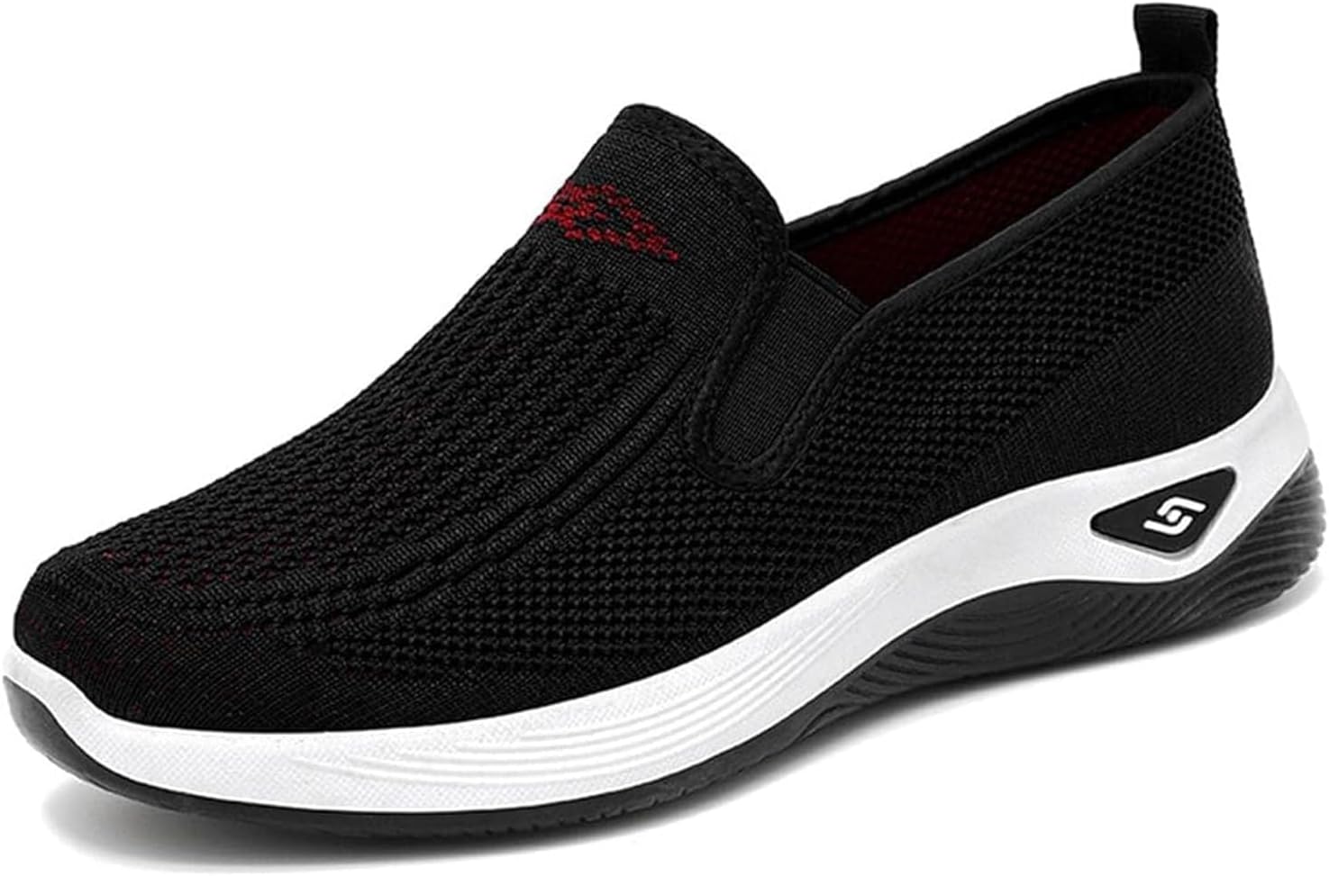 

Женские и мужские кроссовки Mmoneyake без шнурков для ходьбы, с широкой носочной частью, поддержкой свода стопы, ортопедические кроссовки для ходьбы, удобные теннисные кроссовки, спортивные кроссовки для тренировок, легкие беговые кроссовки, чер...