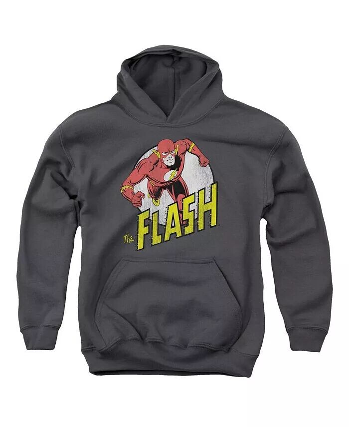 

Dc Youth DC Comics Flash Run Flash Run Pull Over Hoodie / Толстовка с капюшоном, серый