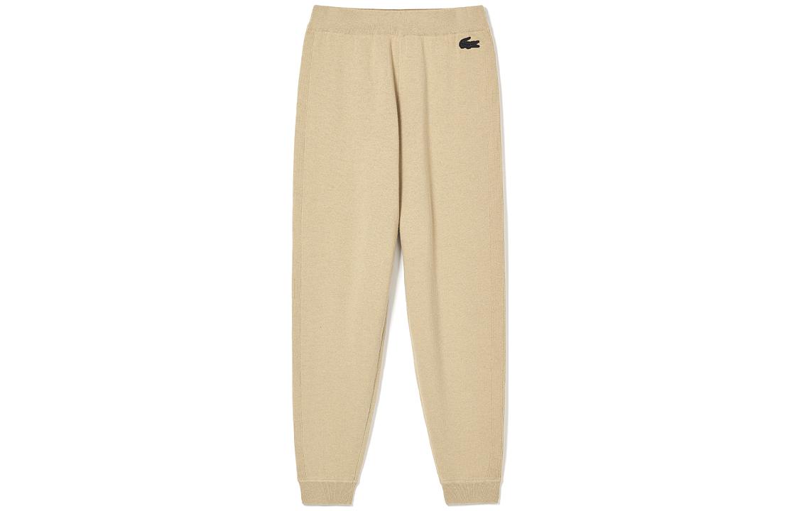 Женские повседневные брюки LACOSTE, бежево-желтые — фото 2