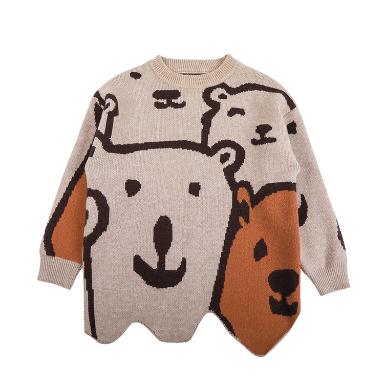 Детский свитер с круглой горловиной Moderate PROTECTCAMEL, sweater+scarf — фото 2