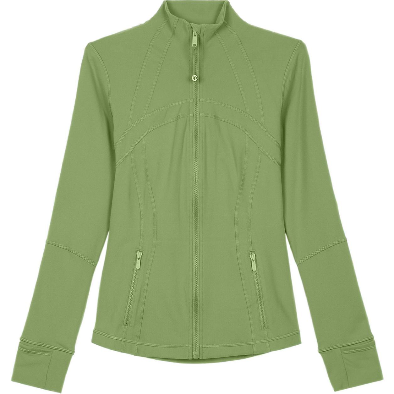 

Женская куртка Define Jacket Fall Lululemon, зеленый plant color gfol