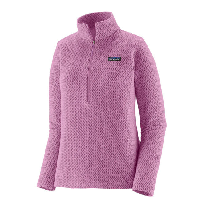 

Женская флисовая толстовка на молнии Patagonia R1 Air - цвет Brisk Purple