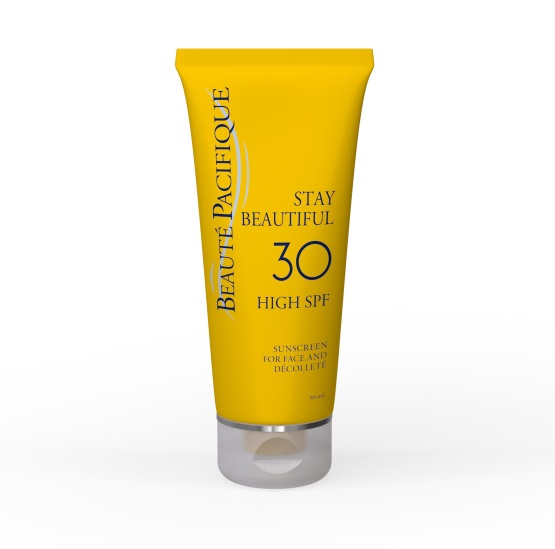 

Защитный крем для лица и декольте SPF30 stay beautiful sunscreen Beaute Pacifique, 50 мл