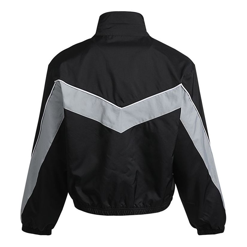 

Куртка (WMNS) AS W Nike Sportswear HERITAGE JKT Jacket WVN Black CZ8607-010