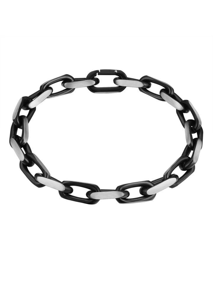 

True Rebels Браслет из нержавеющей стали черного цвета
