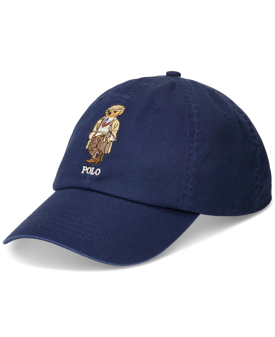 

Мужская бейсболка Polo Bear из саржи Polo Ralph Lauren, Newport Navy