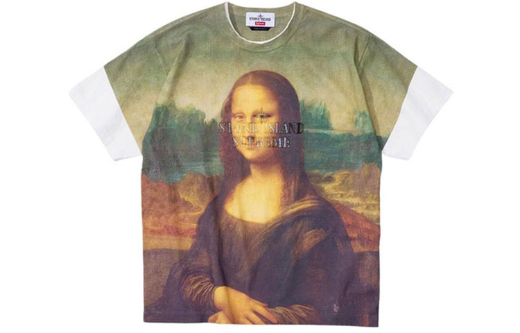 Stone Island S/S Top Supreme, Белый Зеленый — фото 2