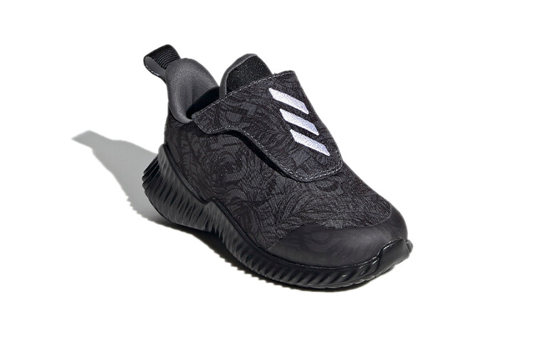 Кроссовки adidas Fortarun Toddler Shoes TD Low-top Black/Gray — фото 3